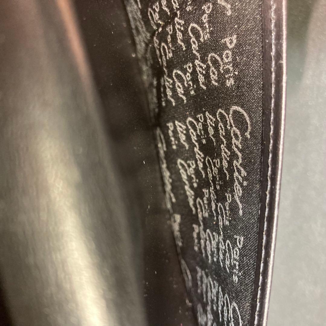 《カルティエ》長財布 Cartier ブラック