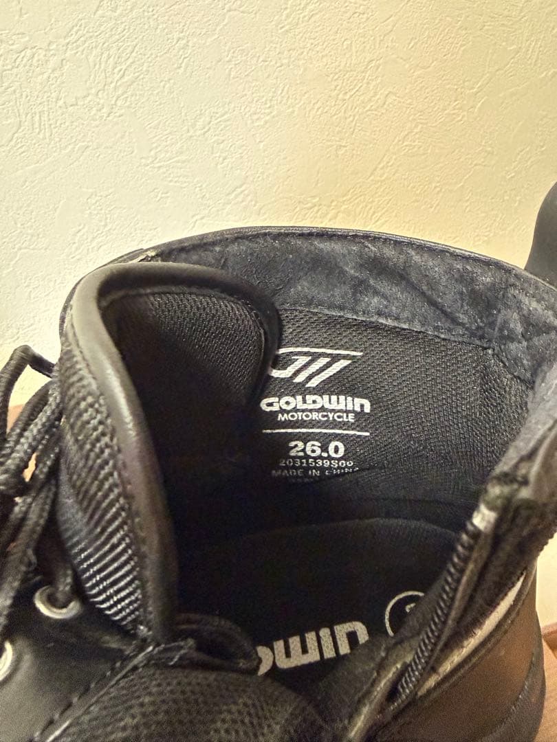 ゴールドウィン バイク 防水ブーツ Gベクター　26.0cm