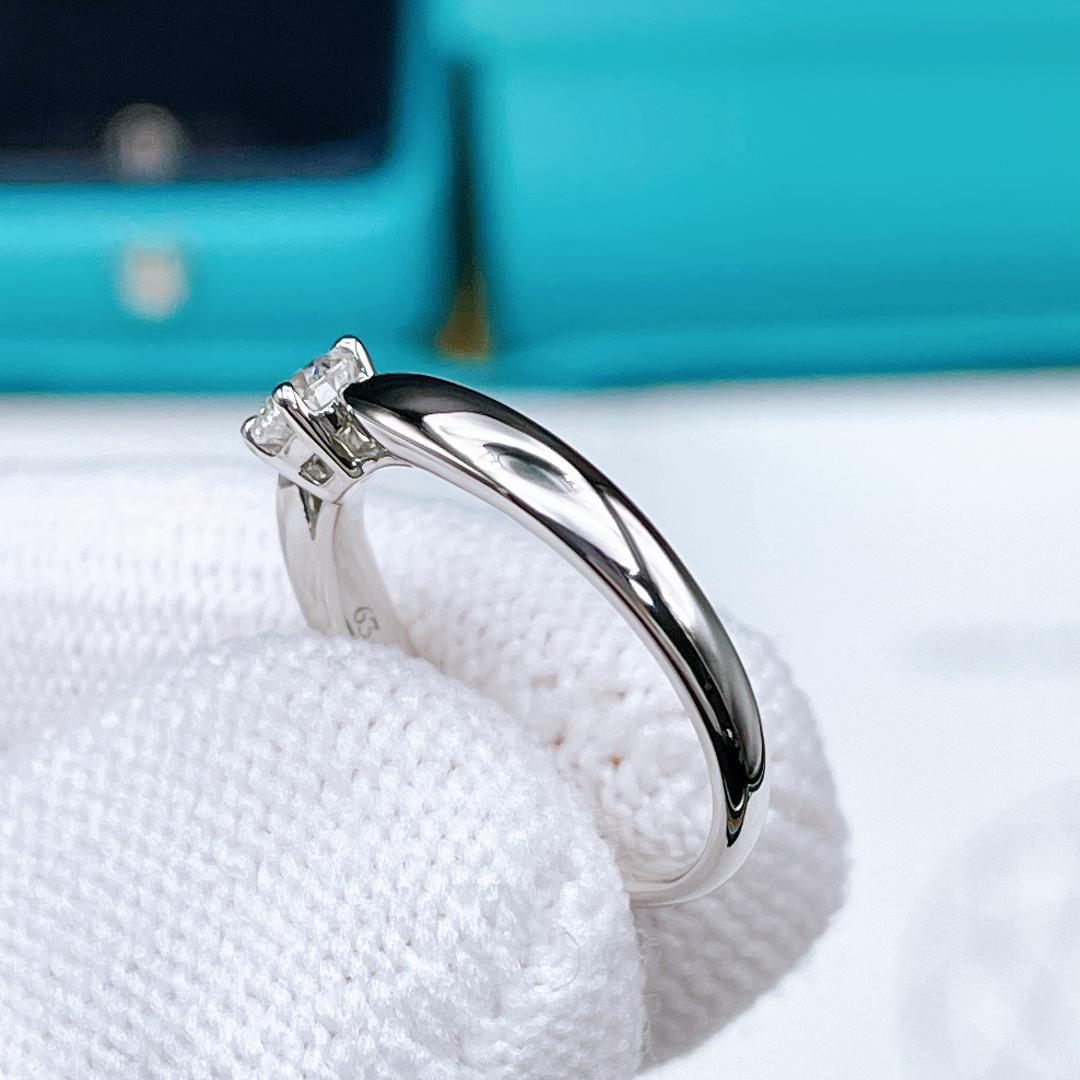 ◇ティファニー◇新品仕上済 ハーモニー ダイヤ リング PT 0.23CT 5号