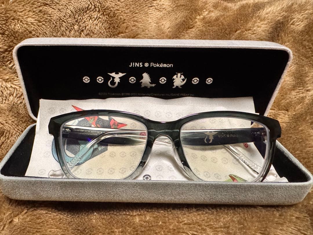JINS ポケモン メガネ ドラパルト(度あり) - メルカリ