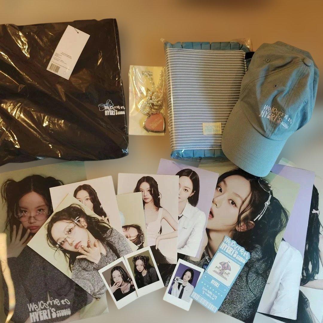 Welcome to HYERI’s STUDIO グッズセット 2025 HYERI FANMEETING TOUR WELCOME TO HYERI'S STUDIO IN SEOUL
