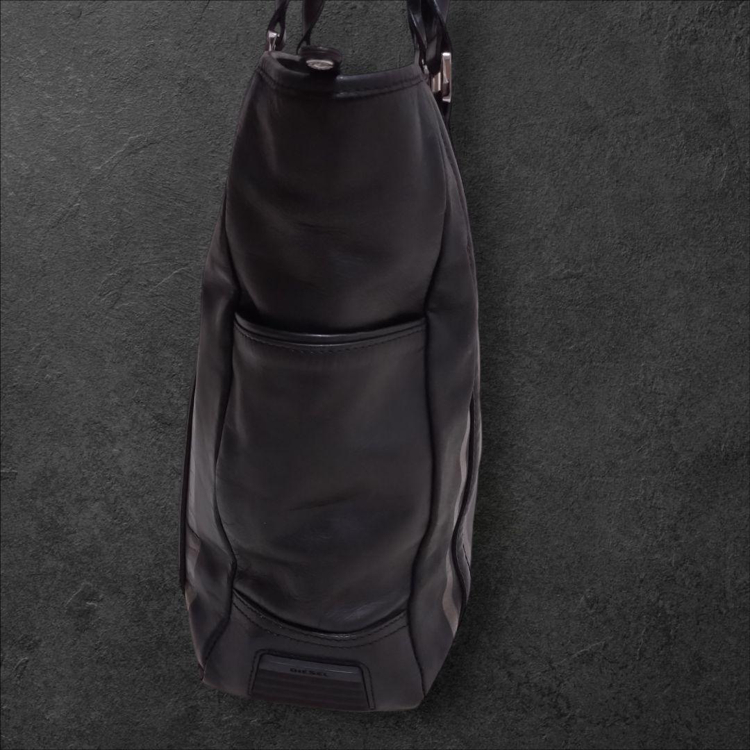 希少 Y2K DIESEL archive leather denim bag - メルカリ