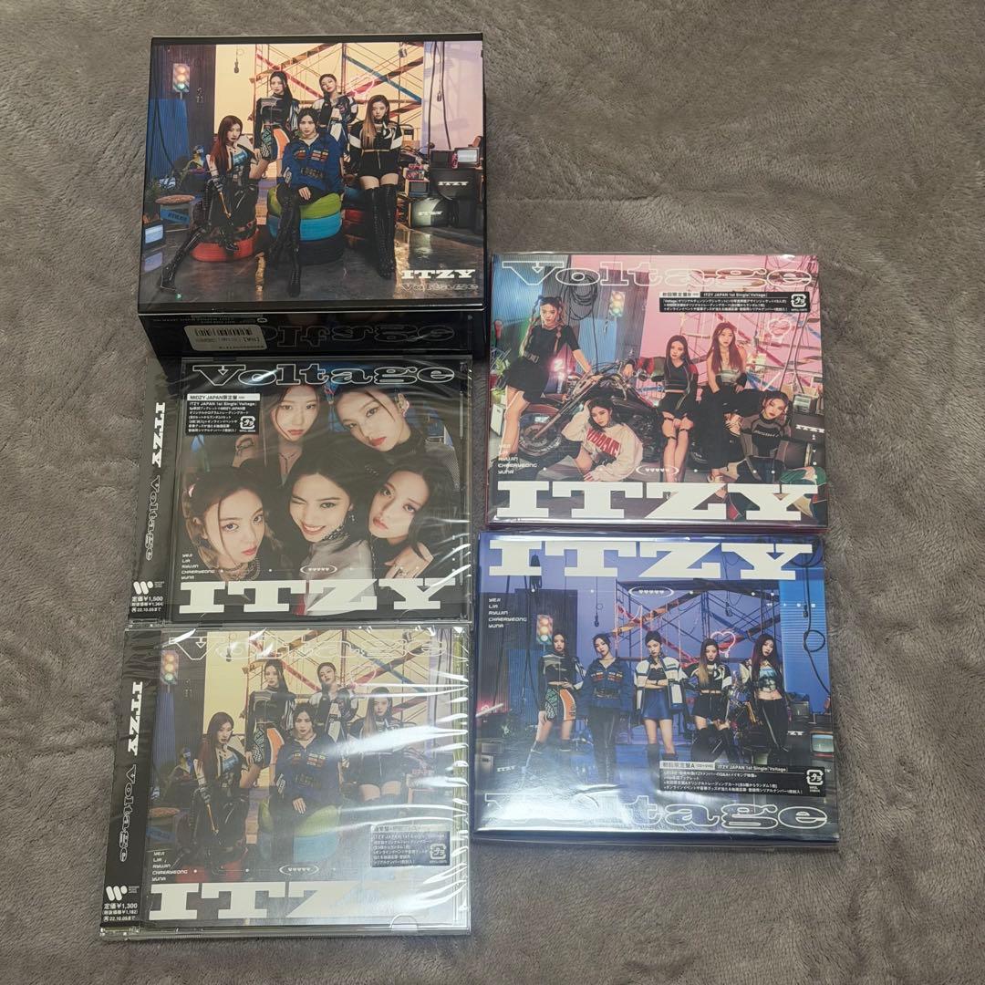 itzy FC限定 Box voltage CD セット - メルカリ