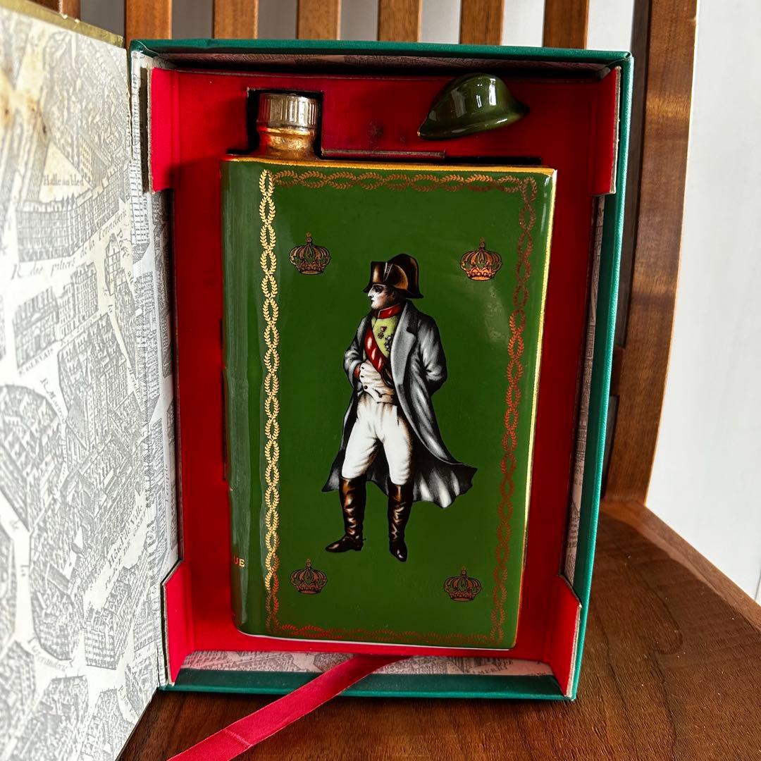 未開栓】カミュ ナポレオン ブック 緑 箱＆替え栓 古酒 700ml - メルカリ