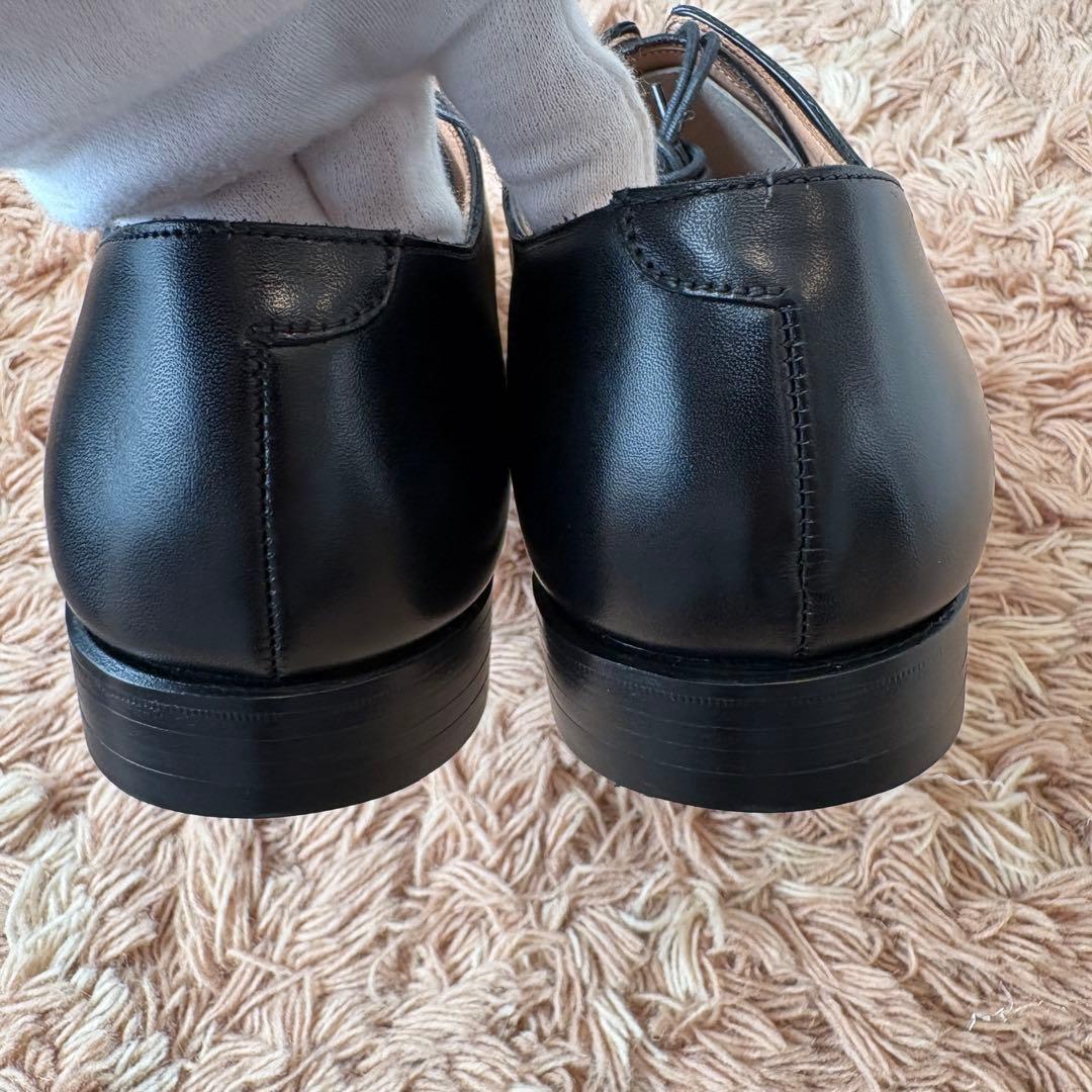 【未使用】クロケット＆ジョーンズ ホールカット レザー 7.5E レザーシューズ