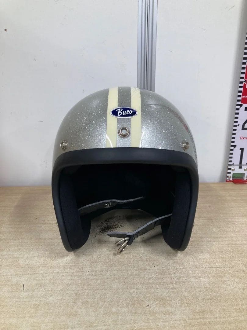 Buco ストリート系 スモールジェット ヘルメット シルバー 星型 - メルカリ