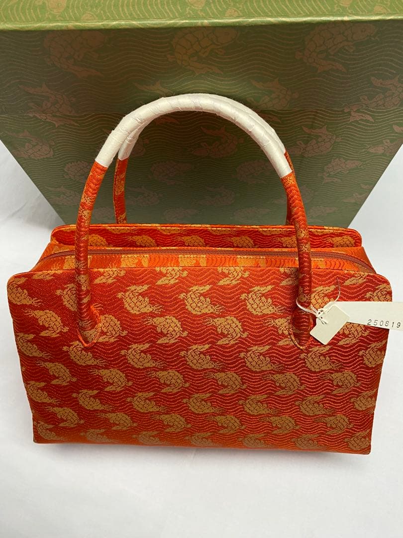 お値下げしました。利休バッグ　龍村織物 楽天市場】MKグループ 都粋オリジナル 龍村美術織物 利休バッグ 角倉文