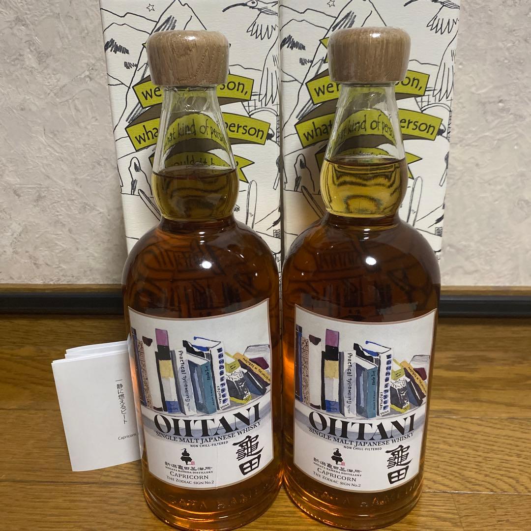 OHTANI シングルモルトウイスキー 2本セット　　亀田蒸留所 楽天市場】【 送料無料※限定 】 OHTANI WHISKY 新潟亀田 シングル