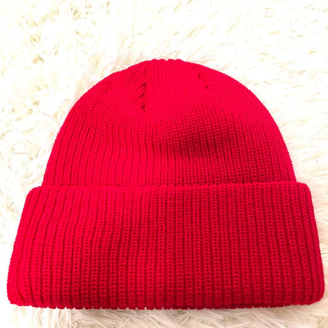 タグ付き 未使用 Supreme Loose Gauge Beanie 赤 - メルカリ