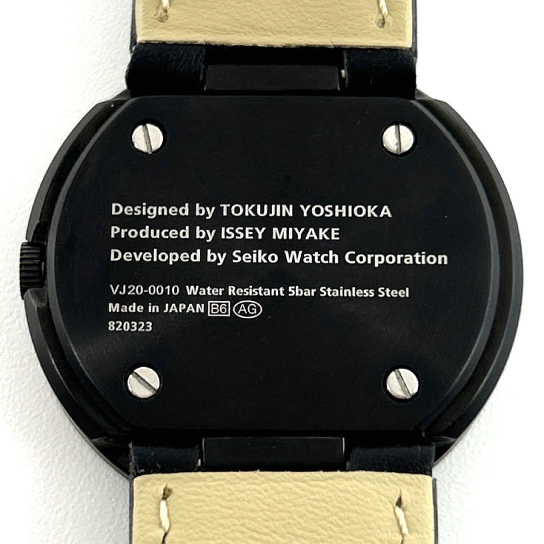 ISSEY MIYAKE イッセイミヤケ TO 時計 ブラック 吉岡徳仁 稼働品