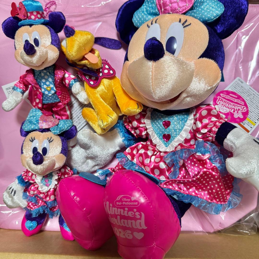 ミニーのファンダーランド ぬいぐるみ・ぬいぐるみバッジセット - メルカリ
