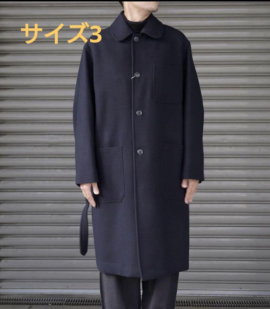 COMOLI 23AW ウールカシミヤ ミリタリーコート 3 - メルカリ