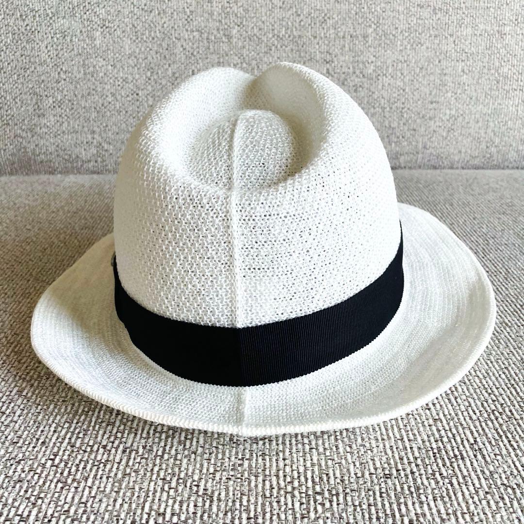 【未使用品】《ボルサリーノ×アメリカンラグシー》 サーモハット／パナマハット