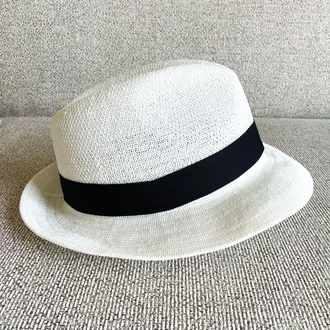 【未使用品】《ボルサリーノ×アメリカンラグシー》 サーモハット／パナマハット