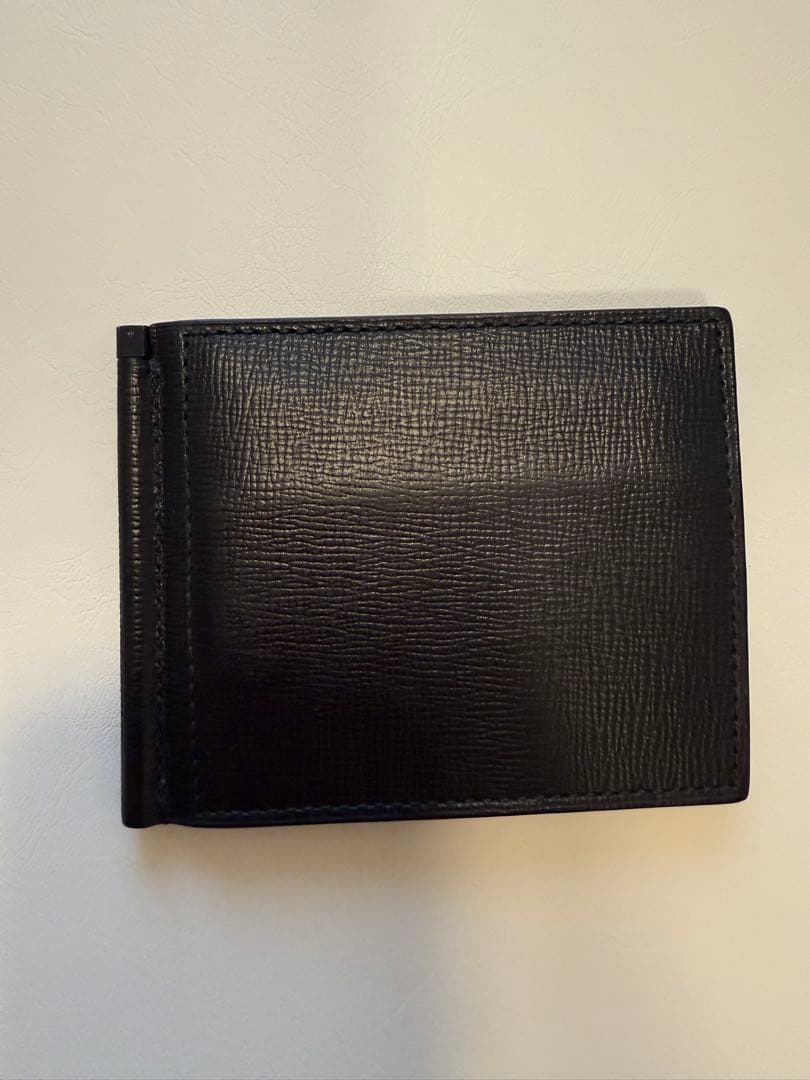 Valextra 黒 レザー マネークリップ マネークリップ – Valextra - ヴァレクストラ 公式オンラインブティック