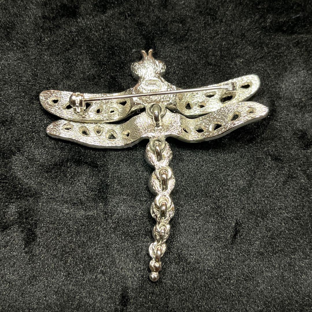 クリスチャンディオール トンボブローチ アクセサリー《ジャンク》