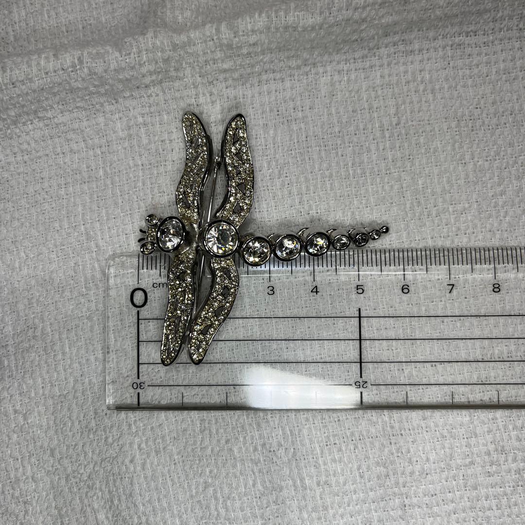 クリスチャンディオール トンボブローチ アクセサリー《ジャンク》