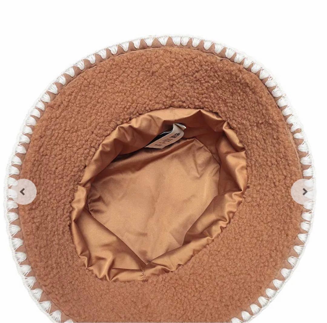 UGG (アグ) ロゴ ボア バケット ハット バケハ フラッフ - メルカリ