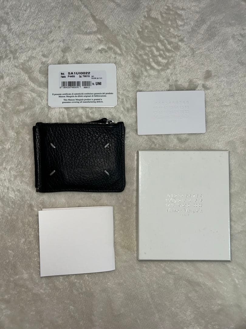 マルジェラ マネークリップ WALLET SLIM 2 PINCER メゾン マルジェラ MAISON MARGIELA WALLET SLIM 2 PINCER （Black