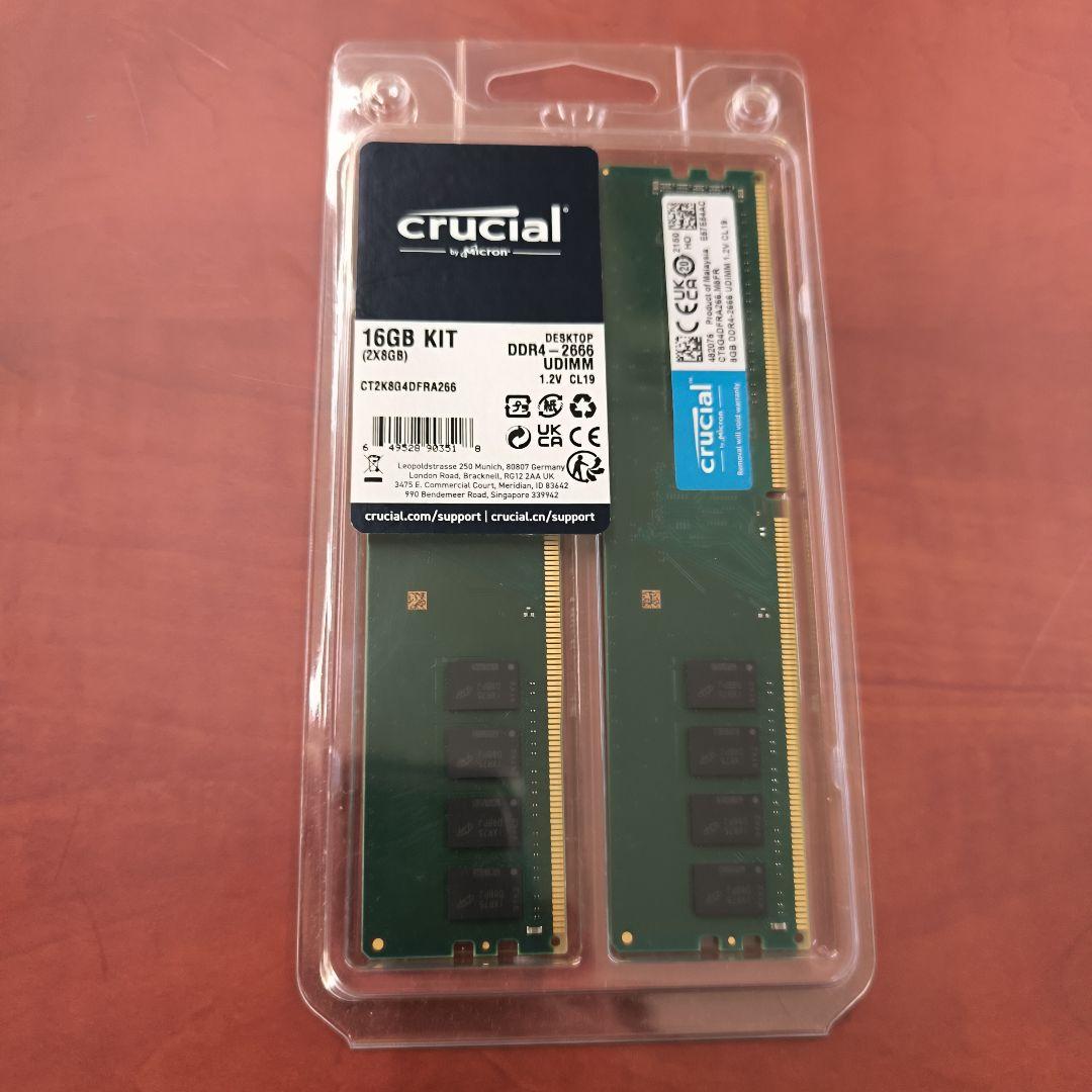 crucial 8×2 16GB KIT Amazon | Crucial デスクトップ用増設メモリ 16GB(8GBx2枚) DDR4