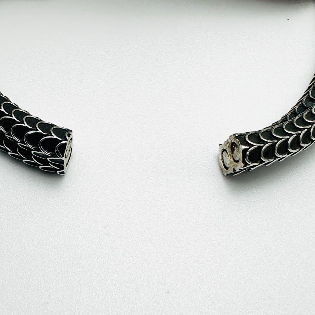 GUCCI ガーデンスネーク シルバー バングル Ag925 ヘビ 蛇 グッチ