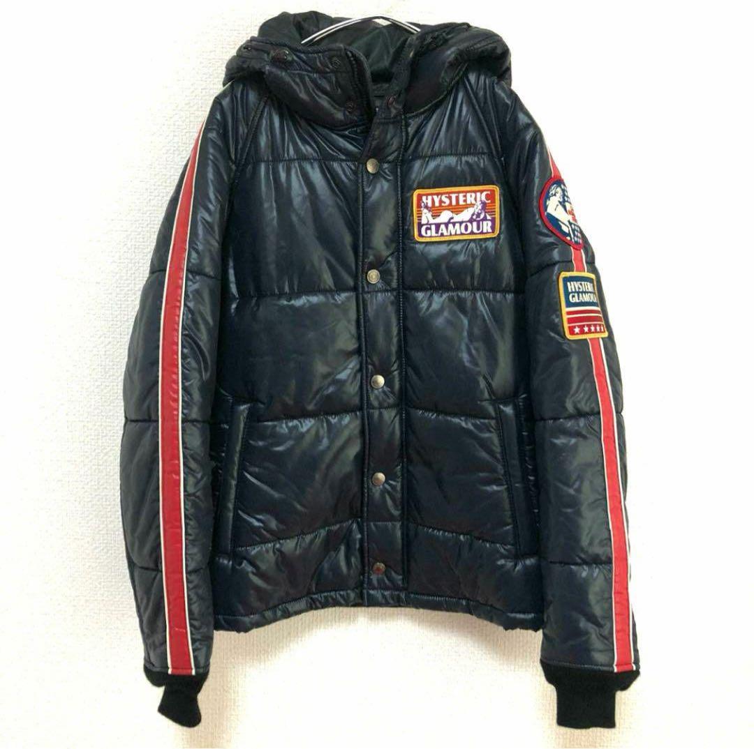 ヒステリックグラマー ダウンジャケット ワッペン - メルカリ