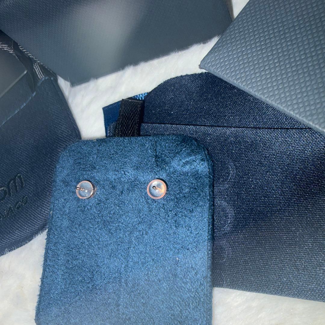 本物 美品 apm monaco ピンクマザーオブパール ハート スタッドピアス