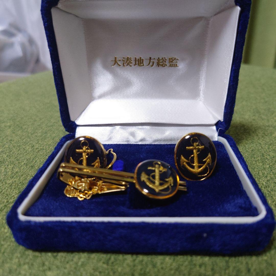 海上自衛隊 大湊 ネクタイピン カフスボタン - メルカリ