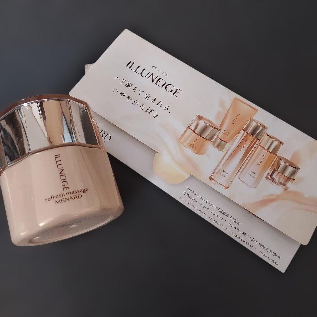 メナード　ILLUNEIGE リフレッシュマッサージクリーム 150g Amazon | メナード MENARD イルネージュ リフレッシュマッサージ 150g