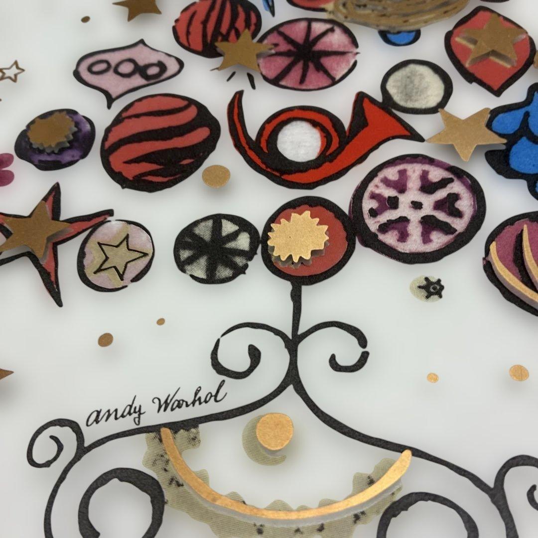 ローゼンタール アンディーウォーホル 希少大型クリスマスプレート