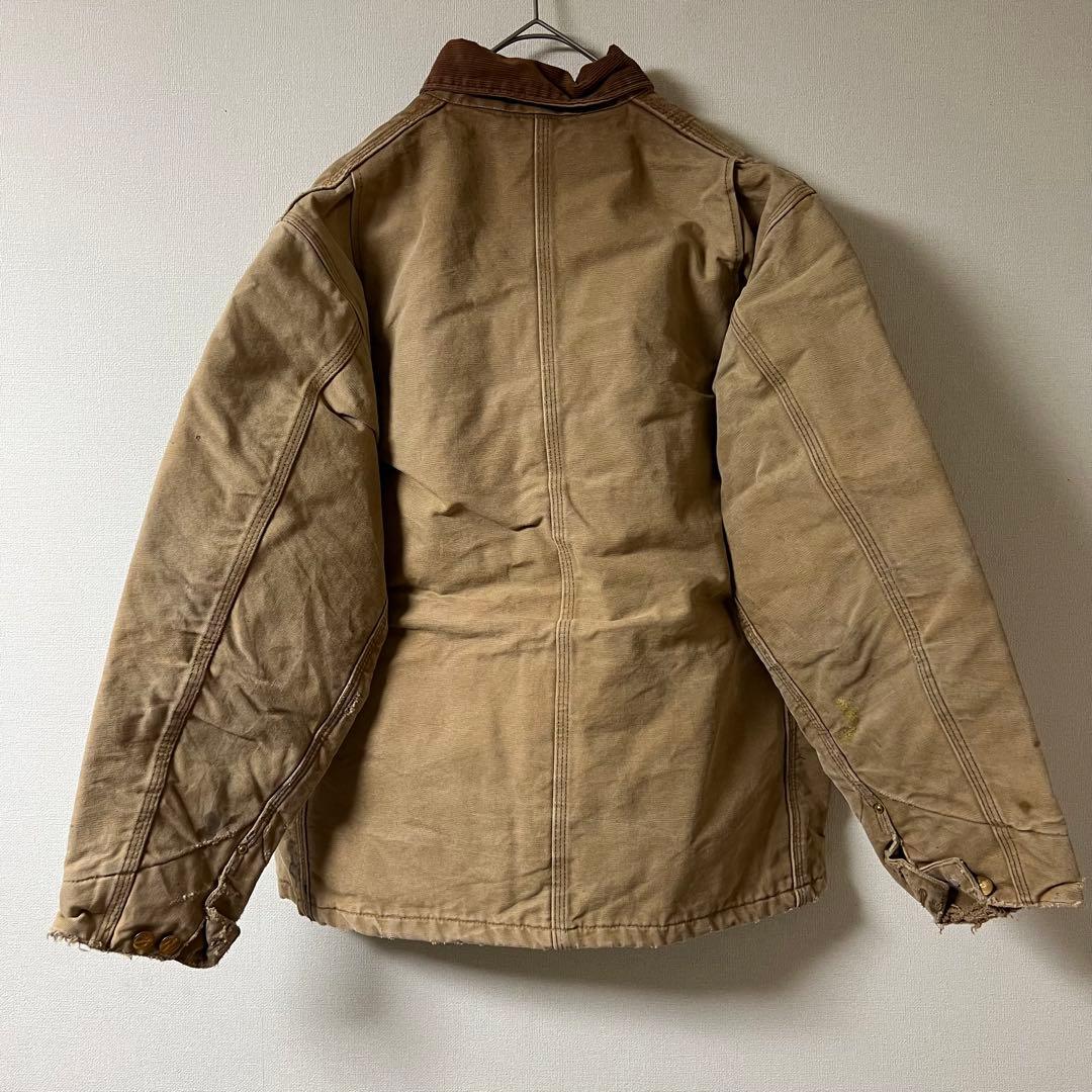 80s Carhartt（カーハート）チョアコート/42/ブラウン/US古着 - メルカリ