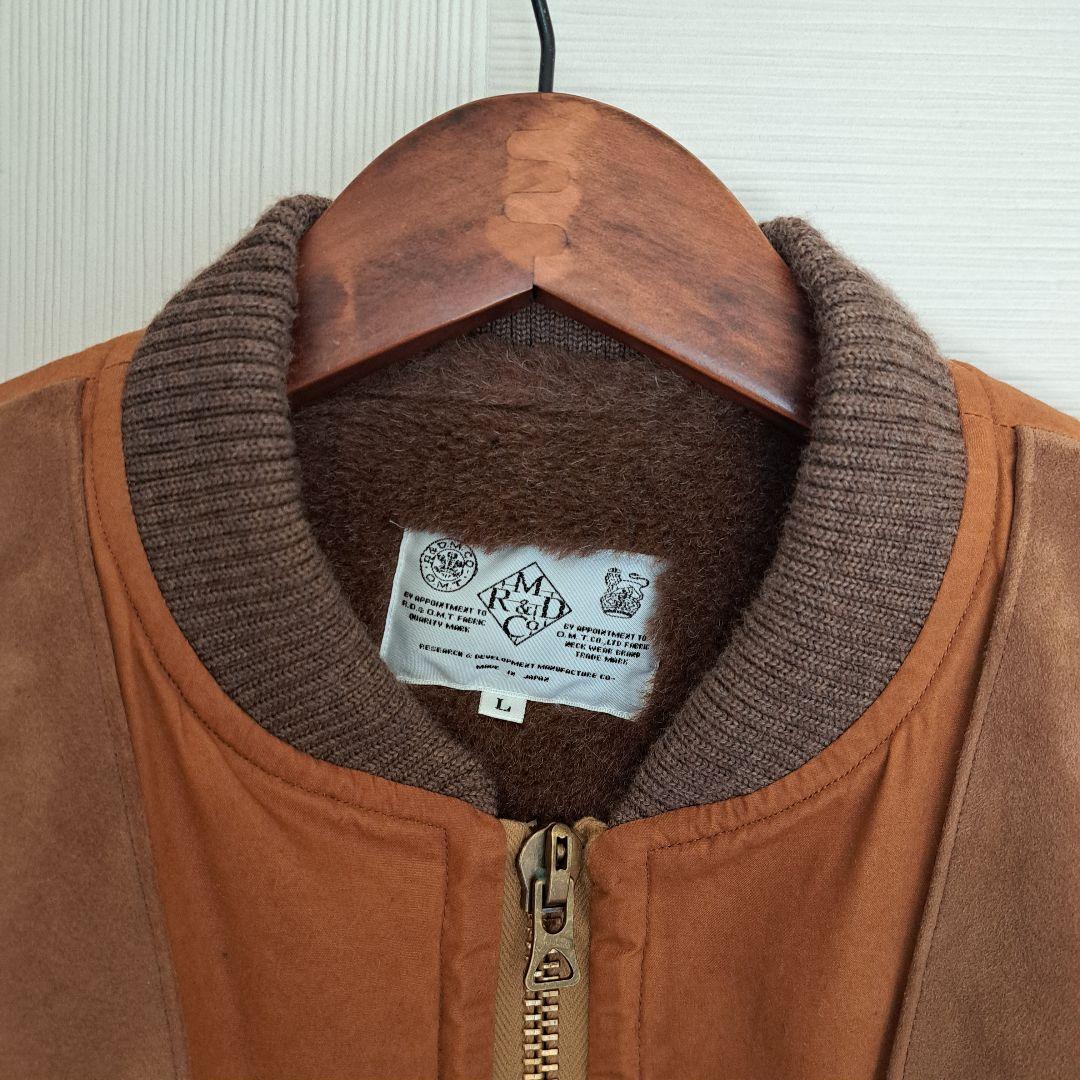 R & D.M.Co-/OLDMAN’S TAILOR/ ハンティングベスト L