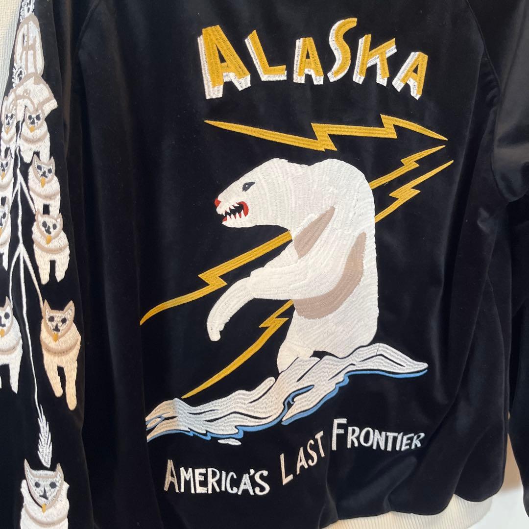 アラスカ 犬ゾリ スカジャン - メルカリ