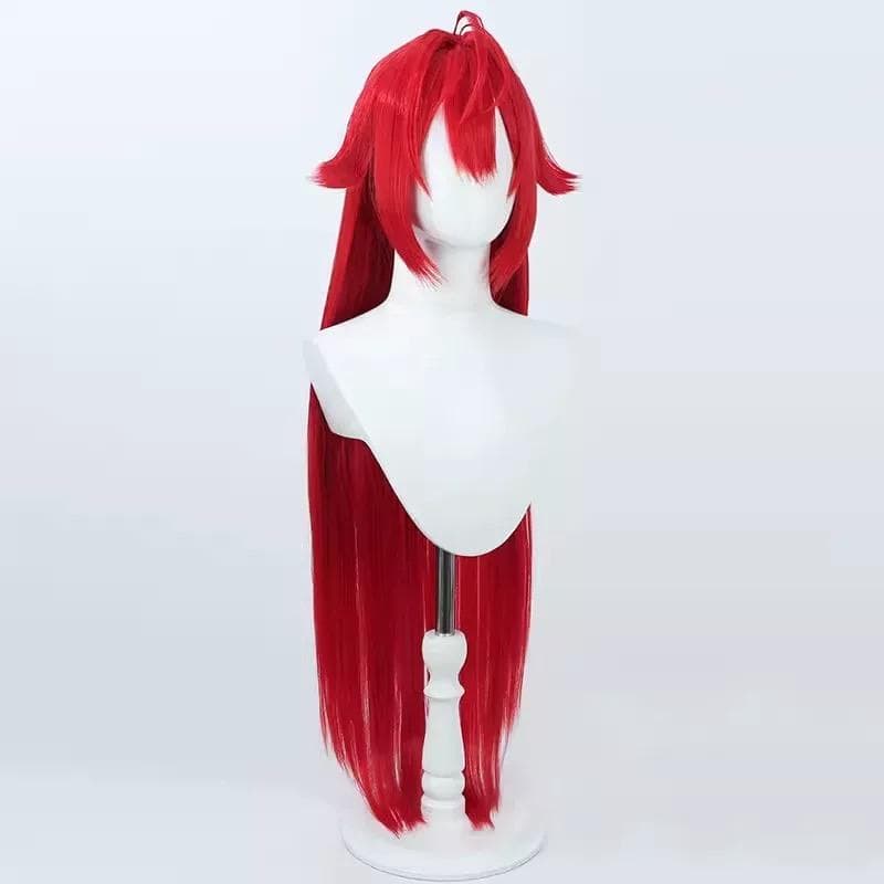 ラピ:レッドフード 勝利の女神NIKKE コスプレ ウィッグ ネット付き