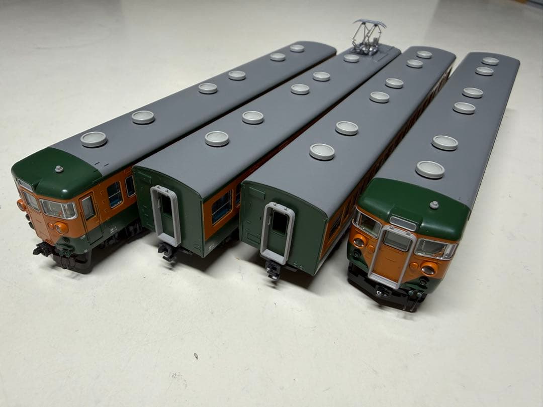 KATO 10-895 111系0番台湘南色 4両付属編成（動力付） カトー（KATO） 111系0番台 湘南色 4両付属編成セット 【KATO・10-895