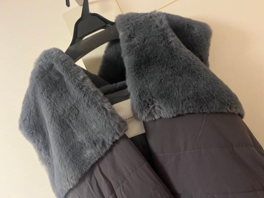 新品 ヤマダヤ ファーベスト ファージレ ダウンベスト BEATRICE