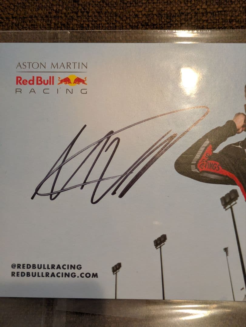 マックス・フェルスタッペン 直筆サイン その3 - メルカリ