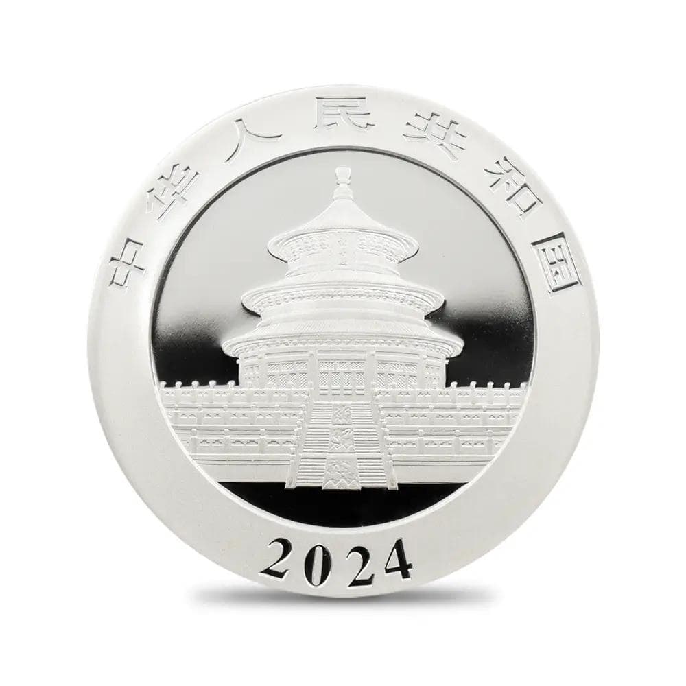 2024 (新品未使用) 中国 パンダ銀貨 30g10元 (カプセル入) 152 - メルカリ