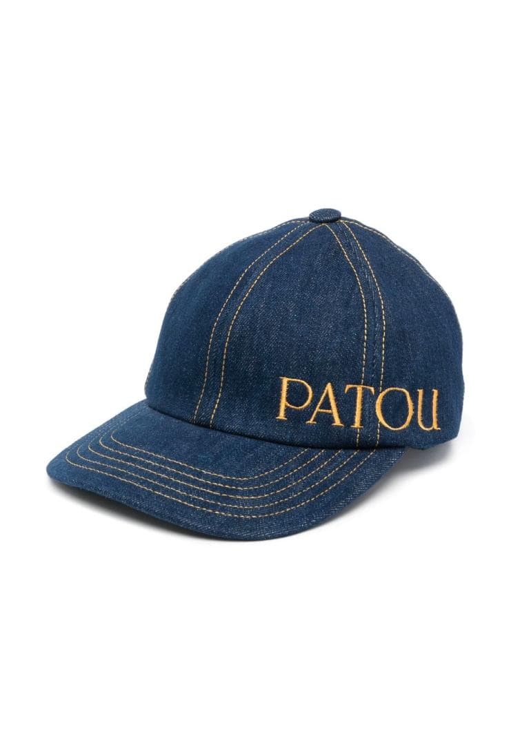 □PATOU□オーガニックコットンデニム製パトゥキャップ□ - メルカリ