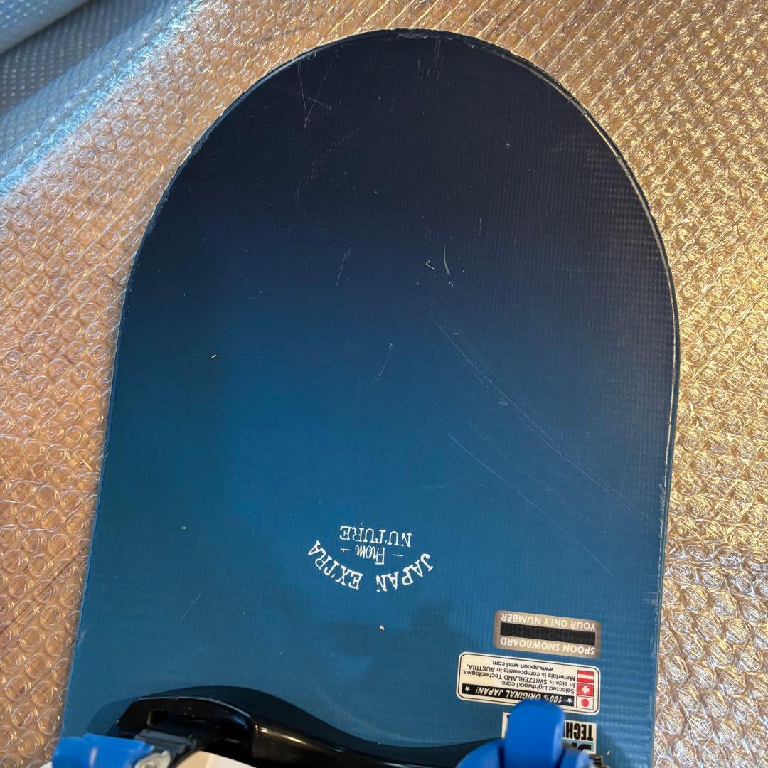 キッズ 子供 スノーボード ブーツ付 K2 118cm Spoon 23cm - メルカリ