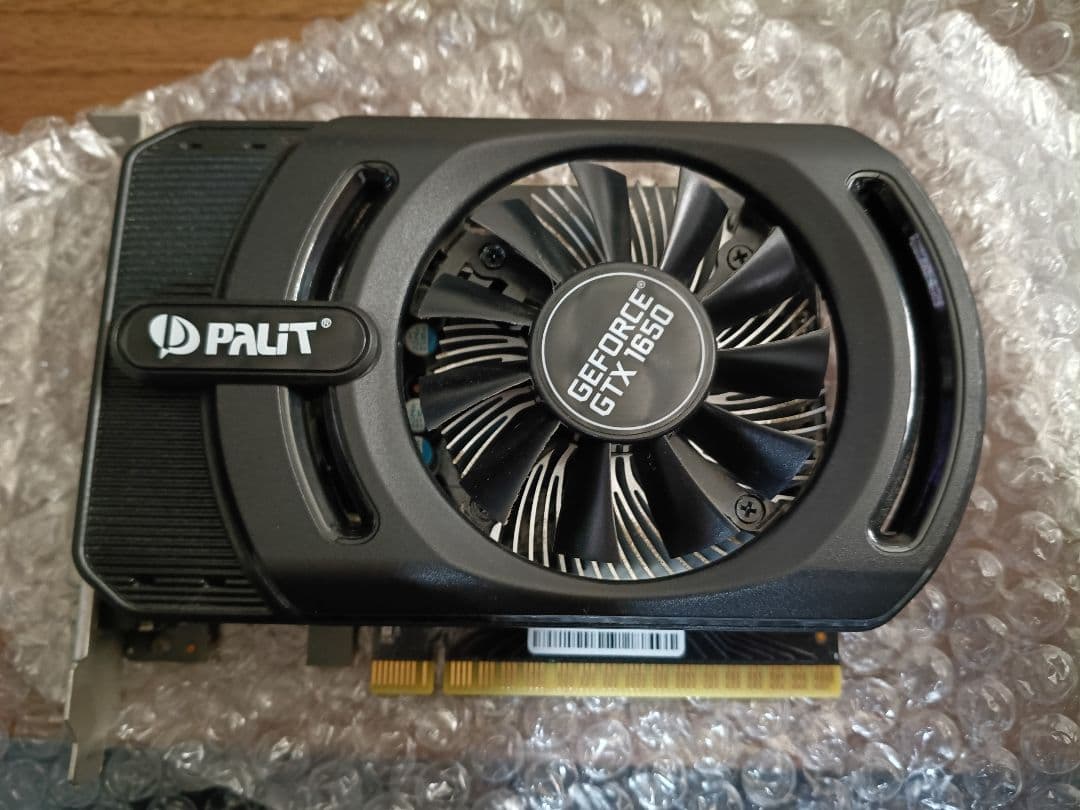 【動作確認済】Palit GeForce GTX 1650 4GB 補助電源不要 Hothotレビュー】補助電源コネクタなしでどのぐらい性能が出せるか