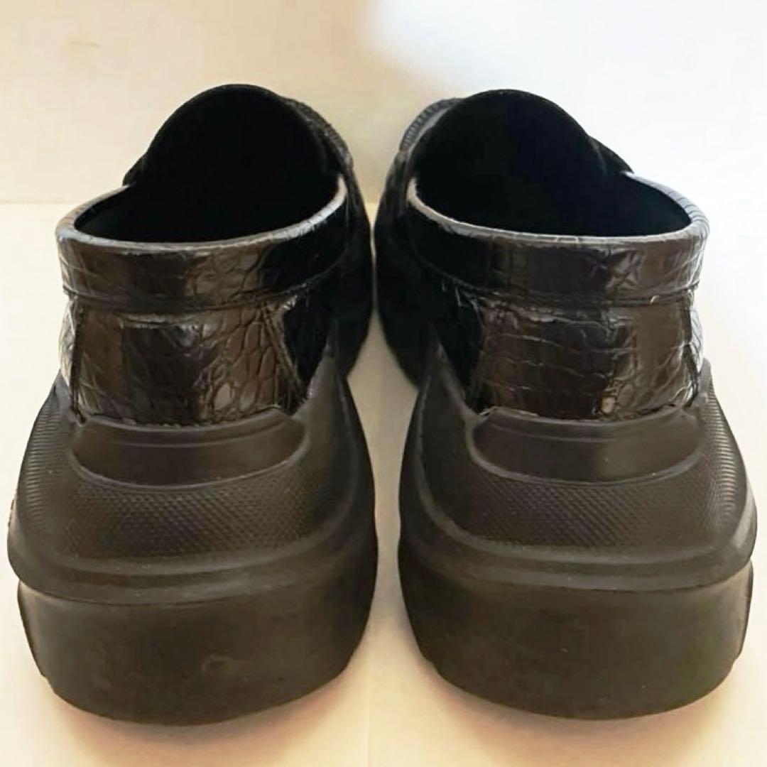 akikoaoki クロコ ローファー アキコアオキ asics TDW743 ブラウン 24.5cm