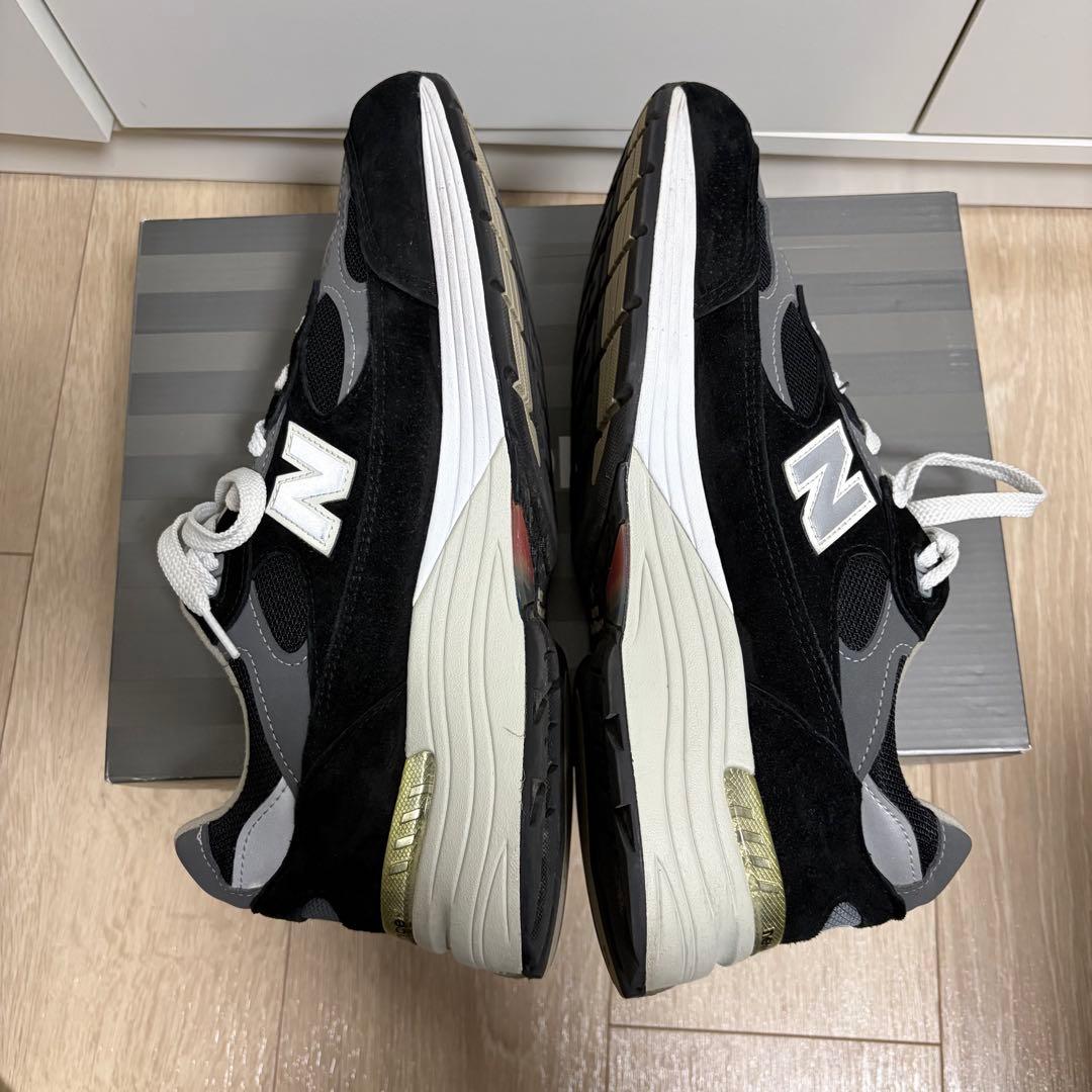 New Balance M992EB 27.5cm ブラック/グレー　美品