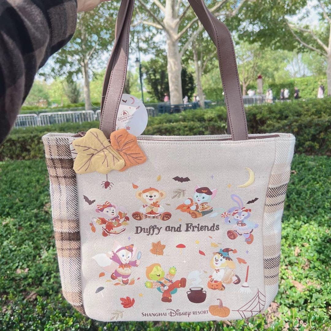上海ディズニー ハロウィン ダッフィーフレンズ リーナベルトート