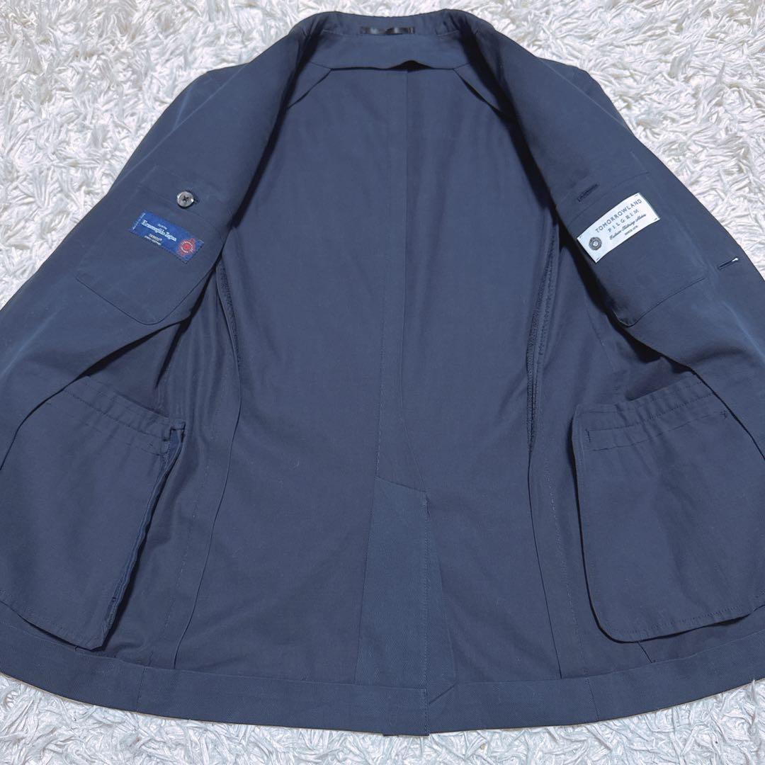 《希少サイズ》トゥモローランド ピルグリム イージースーツ ゼニア生地 ネイビー