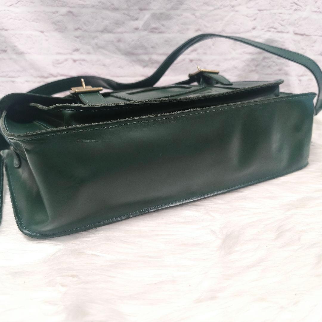 虚々様】ドクターマーチン サッチェルバッグ 15インチ グリーン - メルカリ