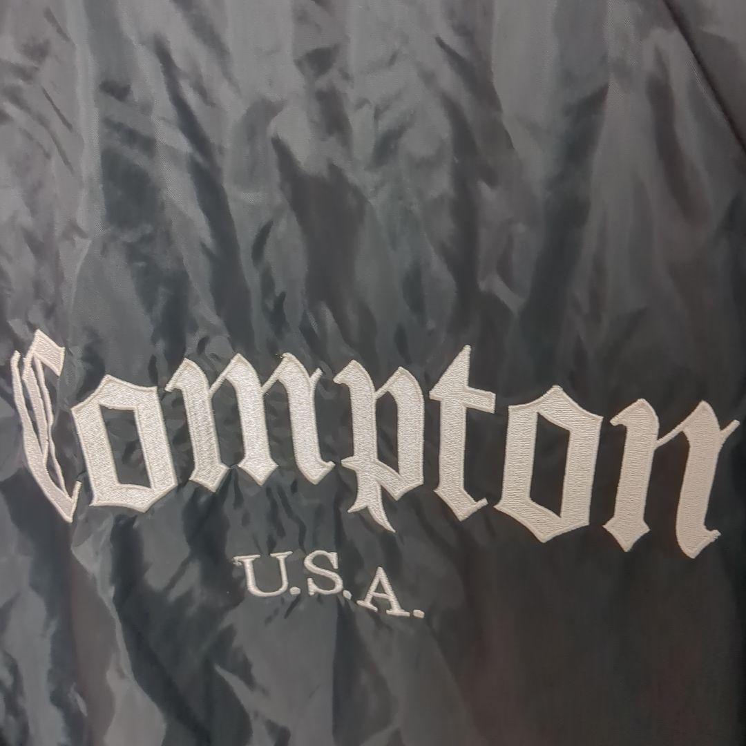 USA製 コーチジャケット EAZY-E NWA compton ブラック