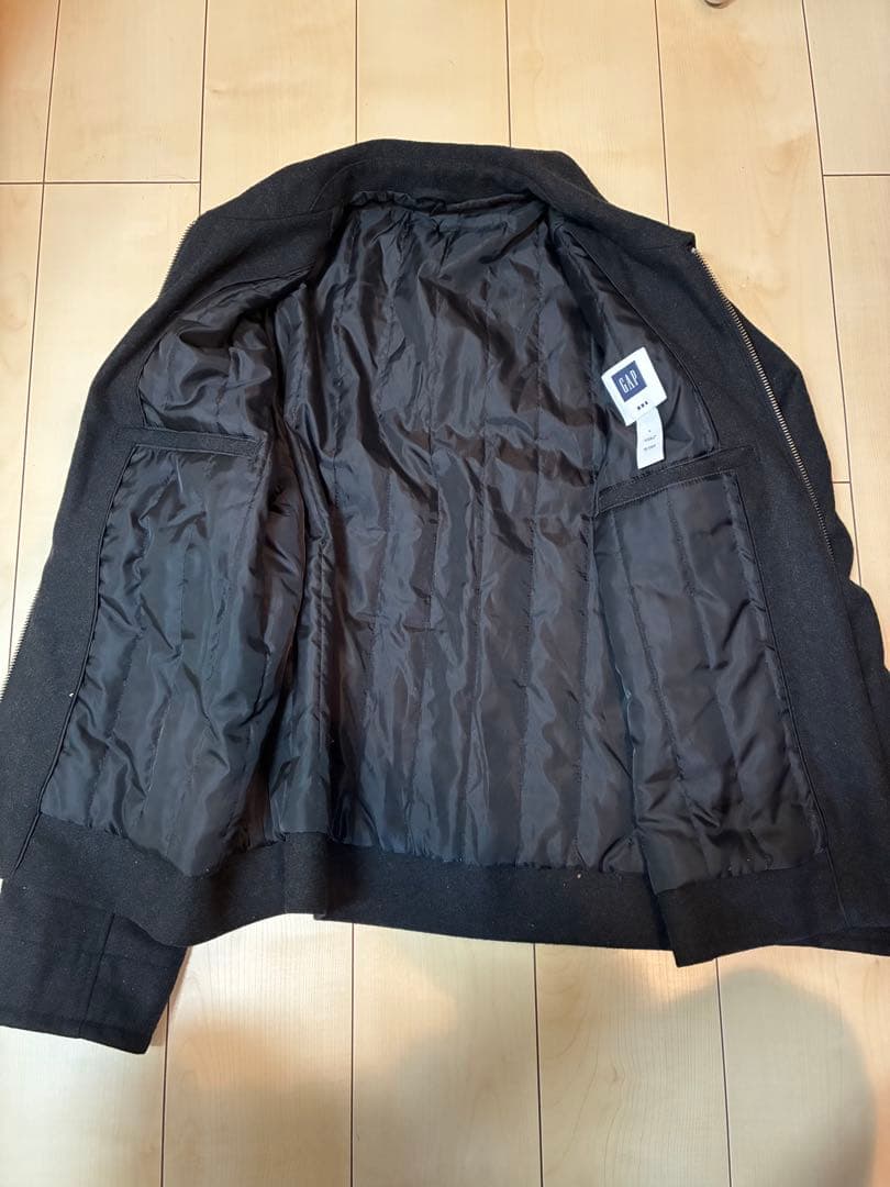 00s old GAP melton wool drizzler jacket - メルカリ