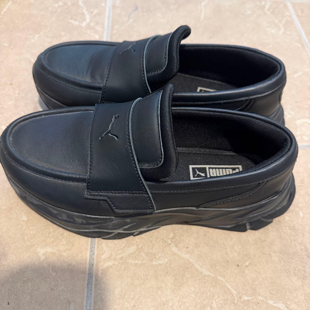 PUMA ローファー　25センチ PUMA（プーマ） ローファー ウィメンズ PUMA LOAFYR WNS PUMA BLACK