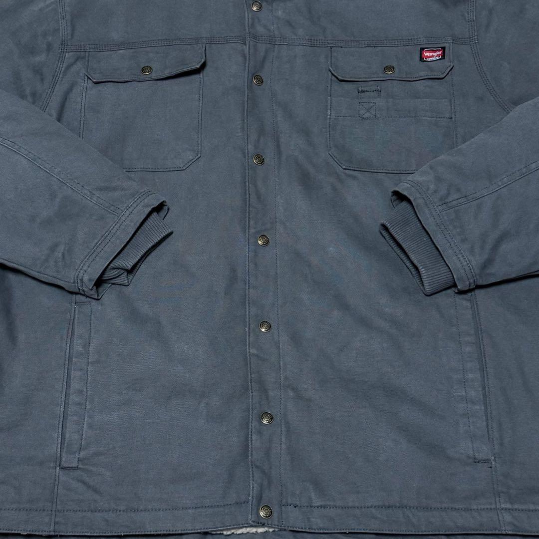 ラングラー ダック地 アクティブジャケット 裏ボア ビッグシルエット